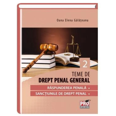 Teme de drept penal general