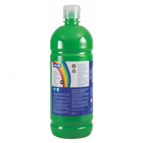 Tempera 1000 ml Milan verde deschis