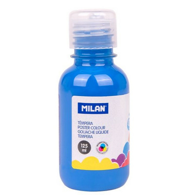 Tempera 125 ml Albastru deschis MILAN 03452