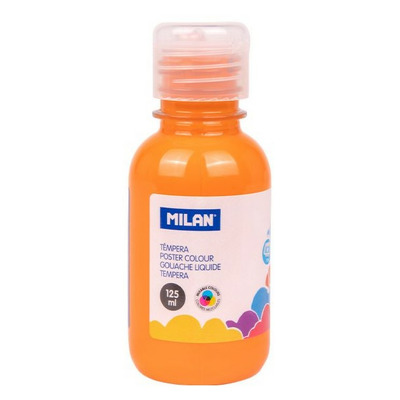 Tempera 125 ml Portocaliu MILAN 03432