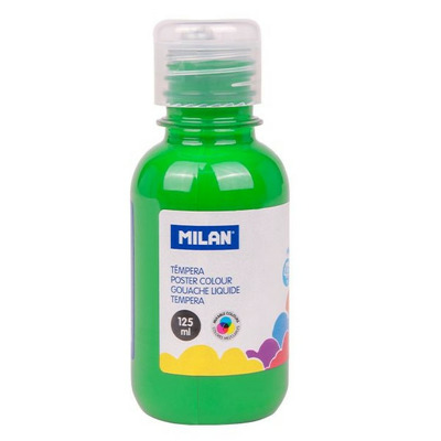 Tempera 125 ml Verde deschis MILAN 03460