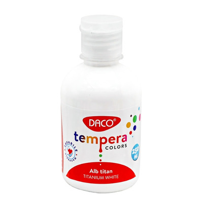 Tempera 250 ml Alb DACO TE250W
