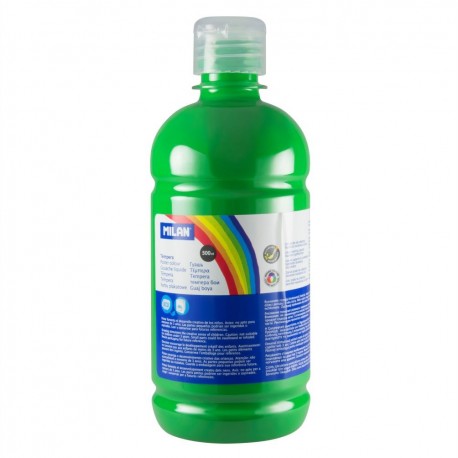 Tempera 500 ml Milan verde deschis