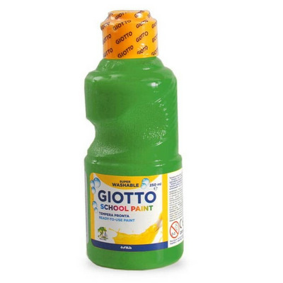 Tempera Giotto borcan 250 ml, Verde