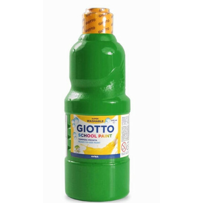 Tempera Giotto borcan 500 ml, Verde inchis