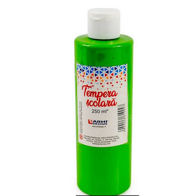 Tempera scolara 250 ml, Verde