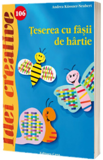 Teserea cu fasii de hartie - Idei creative 106