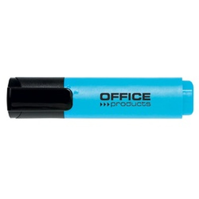Textmarker varf lat 2-5mm, Office Products - albastru