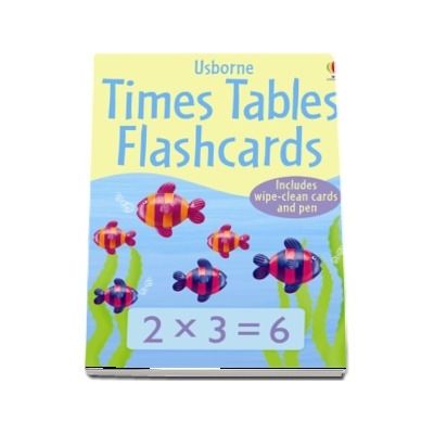 Times tables flashcards