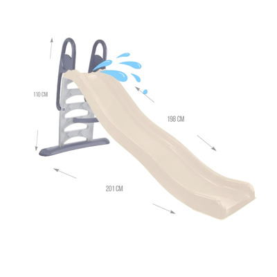 Tobogan mare Mochtoys pentru copii MO13012 gri