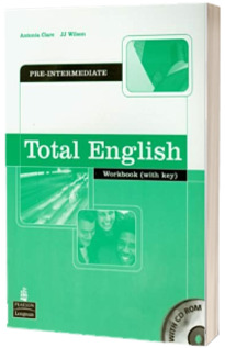 Total English Pre-Intermediate workbook with key and Cd-Rom pack - Antonia Claire