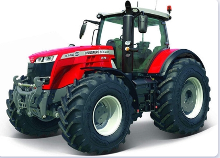 Tractor bburago fendt vario farmland rosu