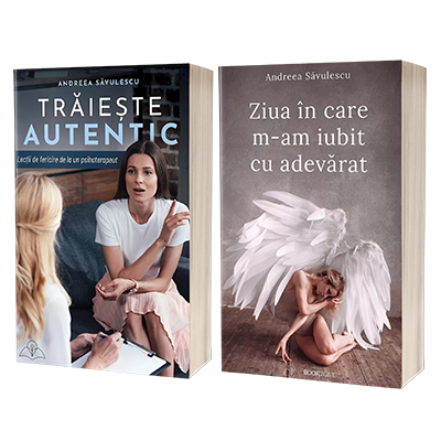 Serie de autor Andreea Savulescu. Traieste autentic si Ziua in care m-am iubit cu adevarat (set 2 carti)