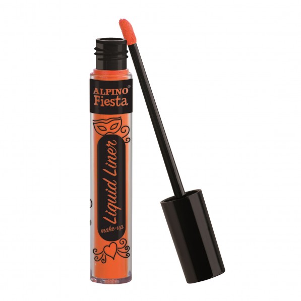 Tub machiaj, 6gr., Alpino Make-Up Liquid Liner - orange