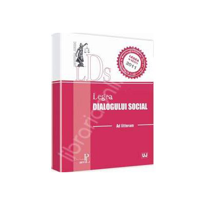 Legea dialogului social nr. 62/2011