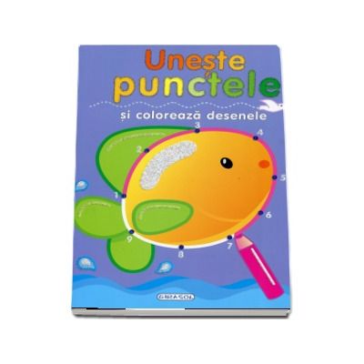 Uneste punctele si coloreaza desenele