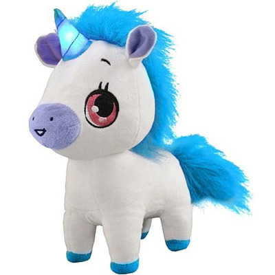 Unicorn de plus interactiv Wish Me albastru