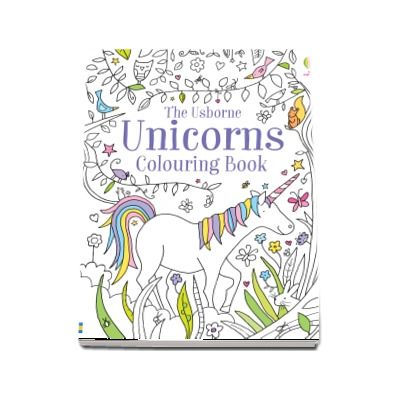 Unicorns colouring book