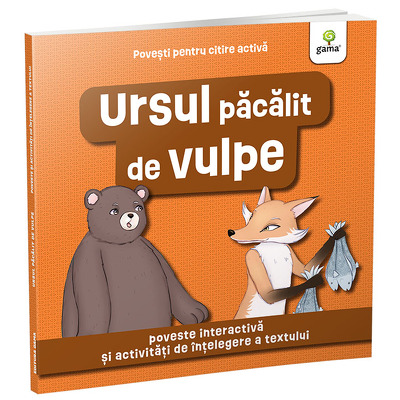 Ursul pacalit de vulpe (Povesti pentru citire activa)