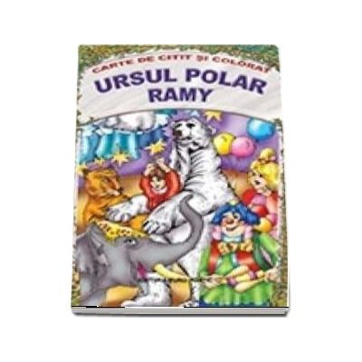 Ursul polar Ramy - Carte de citit si colorat