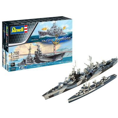 Vapor Revell Gift Set Pacific Warriors Scara 1:700