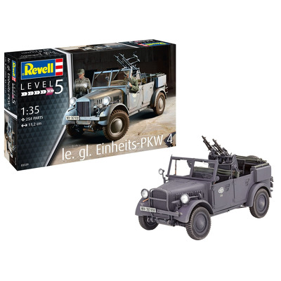 Vehicul Militar Revell Le. Gl. Einheits-Pkw 4 Scara 1:35