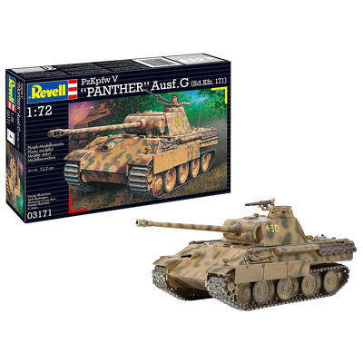 Vehicul Militar Revell Pzkpfw V Panther Ausf.G (Sd.Kfz. 171) Scara 1:72