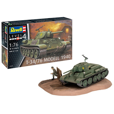 Vehicul Militar Revell T-34/76 Model 1940 Scara 1:76