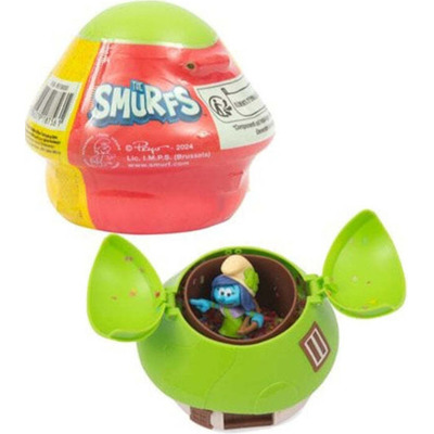 Verde Figurine Si Casuta Ciuperca Strumfii