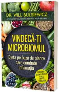 Vindeca-ti microbiomul. Dieta pe baza de plante care combate inflamatia