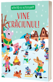 Vine Craciunul! Activitati cu autocolante