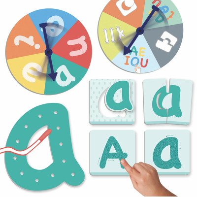 Vocalele - cartonase pentru exercitii de identificare