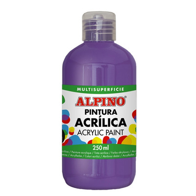 Vopsea acrilica, 250ml, Alpino - mov