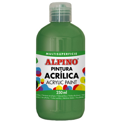 Vopsea acrilica, 250ml, Alpino - verde deschis