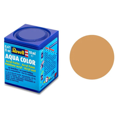 Vopsea acrilica maro africa mat pentru modelism Revell 18 ml