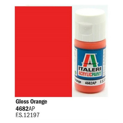 Vopsea Acrilica Portocaliu Lucios