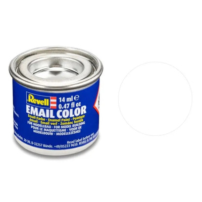 Vopsea alb mat pentru modelism Revell 14 ml