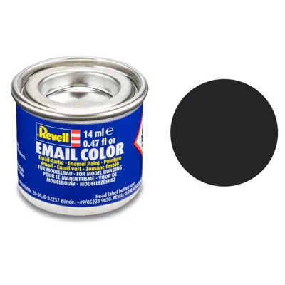 Vopsea negru gudron pentru modelism Revell 14 ml