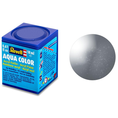 Vopsea Pe Baza De Apa Revell Metallic Steel 18Ml