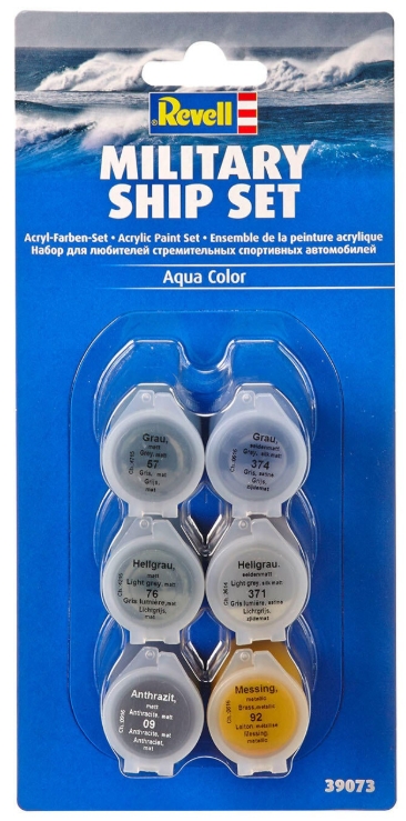 Vopsea Pe Baza De Apa Revell Military Ship Set 6X 5Ml