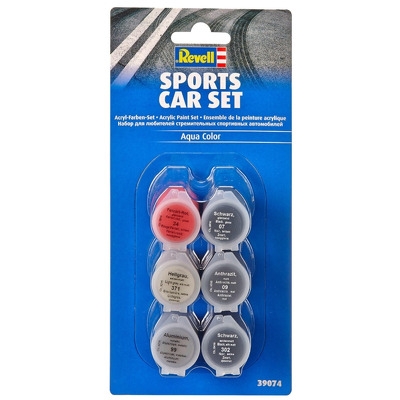 Vopsea Pe Baza De Apa Revell Sports Car Set 6X 5Ml