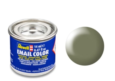 Vopsea revell email satinat verde gri ral pentru modelism revell