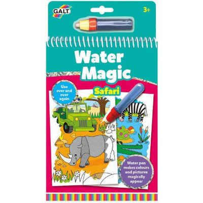 Water Magic Animals. Carte Colorat Safari