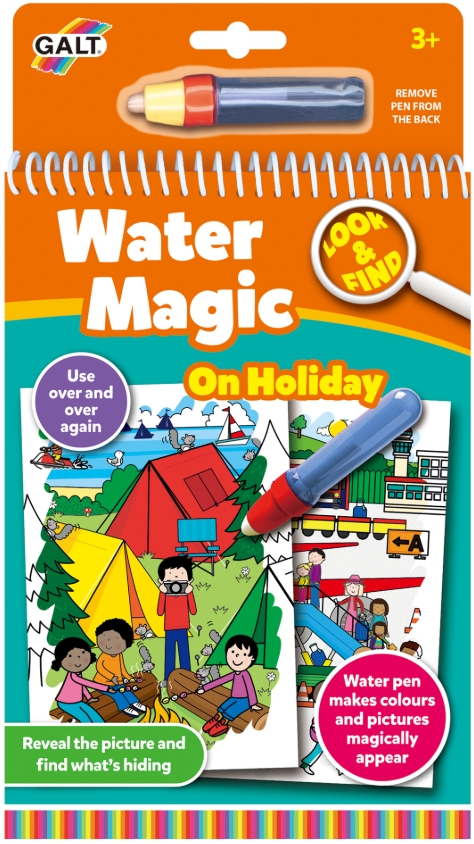 Water Magic. Carte de colorat. In vacanta