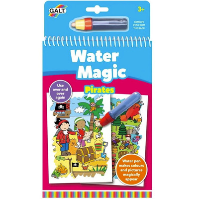 Water magic: carte de colorat pirati