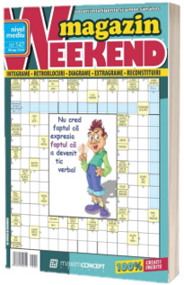 Weekend magazin, numarul 147. Magazin de integrame si jocuri exclusiv cu bancuri