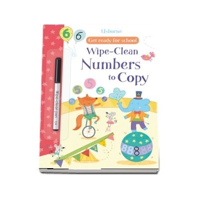 Wipe-clean numbers to copy