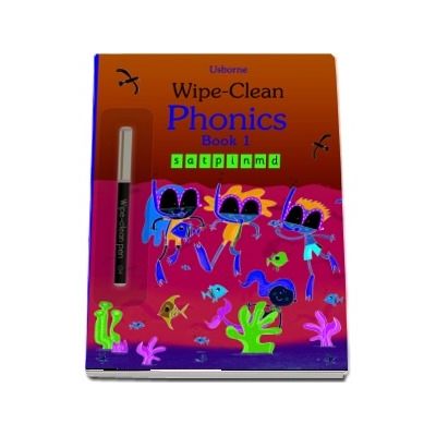 Wipe-clean phonics book 1