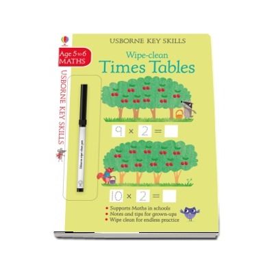 Wipe-clean times tables 5-6