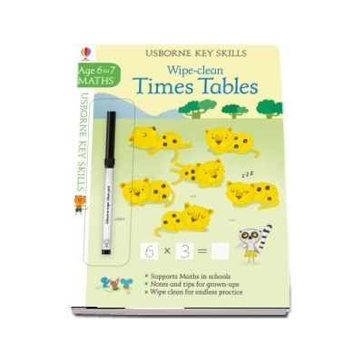 Wipe-clean times tables 6-7
